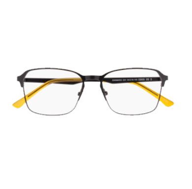 Métal noire et manchons jaune